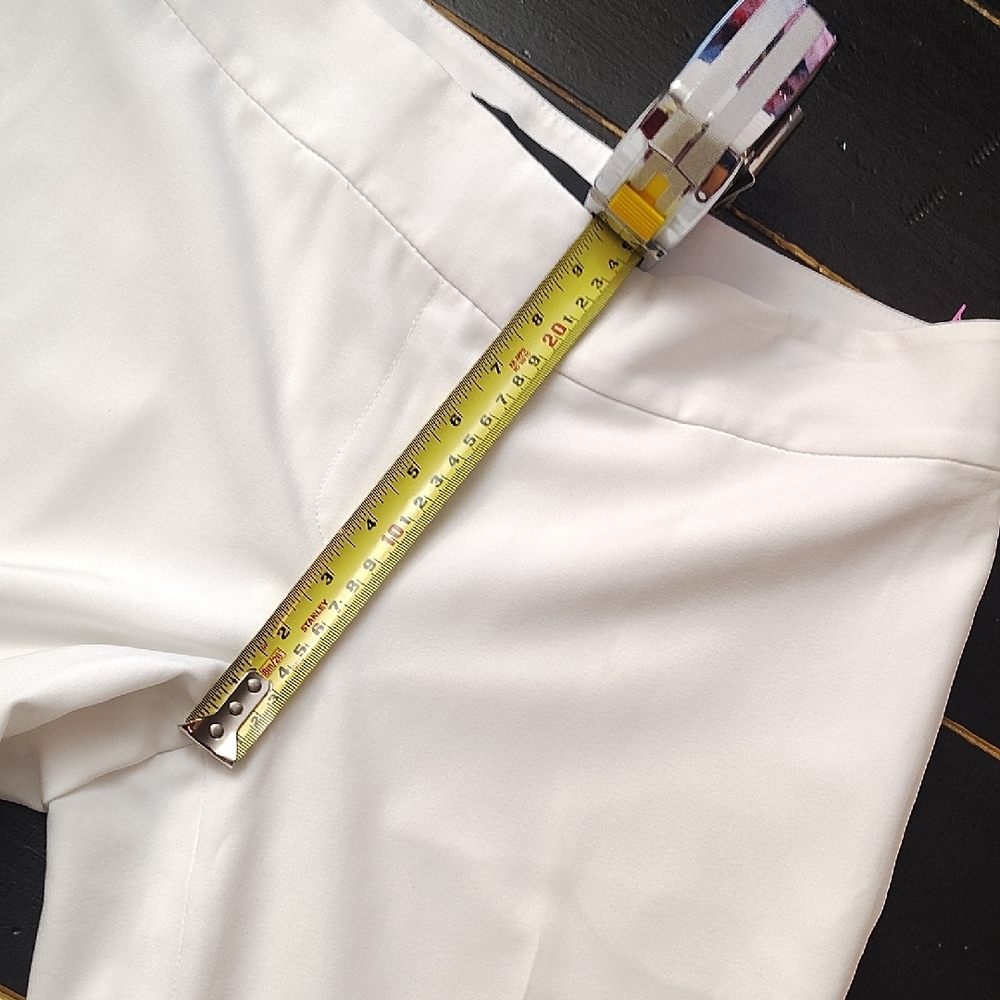 Black Label Crisp White Trousers - Picture 11 of 14